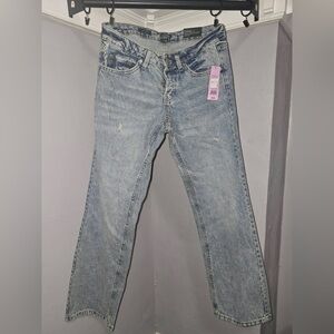 Wild Fable Light Blue Low Rise Boot Cut Jeans